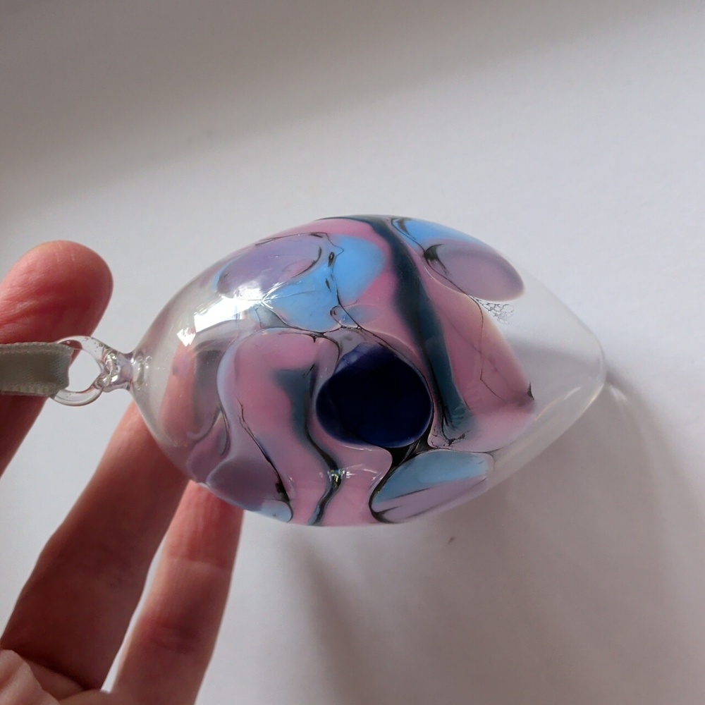 💙4/20 Glass Christmas Ornament 🌲